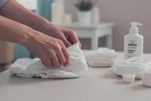 Lee más sobre el artículo Cambiar el pañal: ¡fácil y rápido para padres novatos!